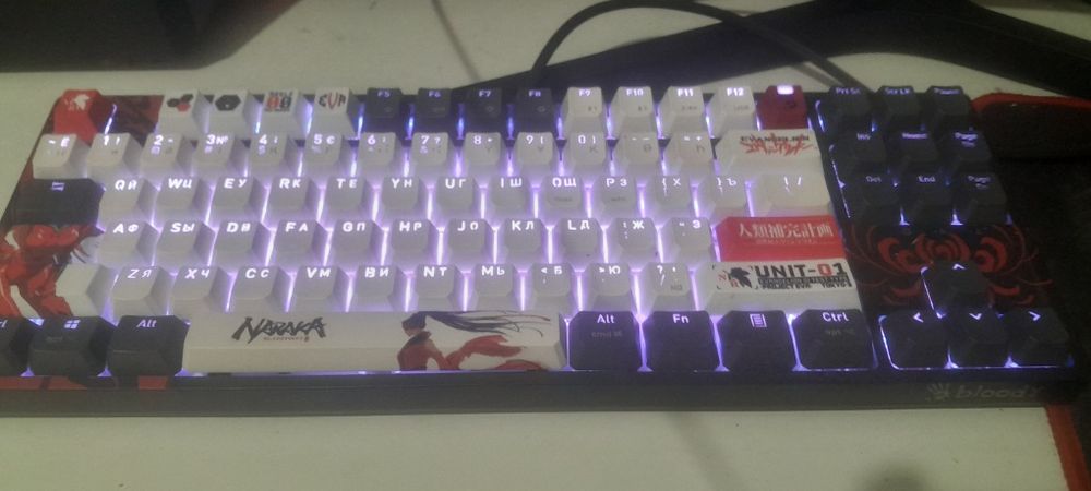 A4Tech Bloody WS87 Naraka клавиатура