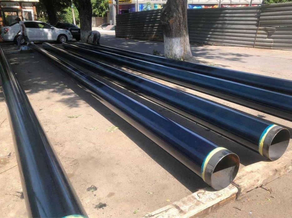 Изоляция Труба Д-159мм. Услуги изоляции ВУС, Ппу, Битум, Лента