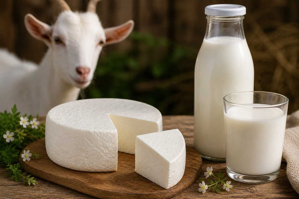 lapte si branza  de capra bio productie proprie lapte capra branza capra proaspat gustul de altadata