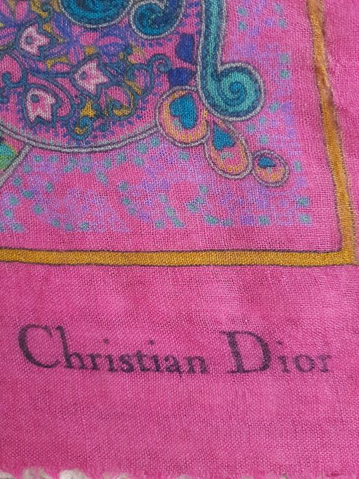 Esarfa Christian Dior, casmir, 1200 lei