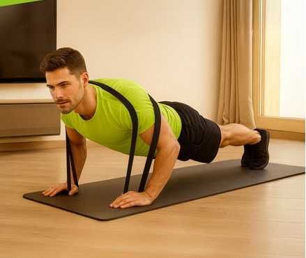 Комплект 3бр професионални фитнес ластици за тренировка