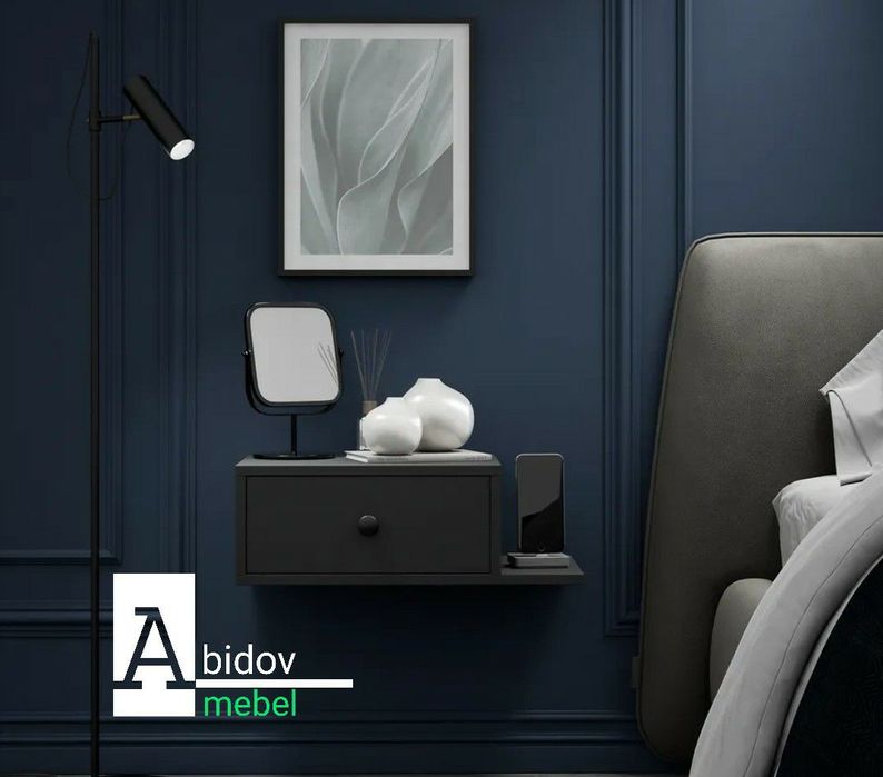 Подвесная прикроватная и офисная тумба от производителя.