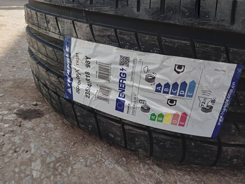 Комплект дисков с резиной R18