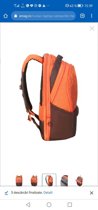 Vand Rucsac Samsonite Office Laptop ( Geanta ghiozdan Scoala lamonza )