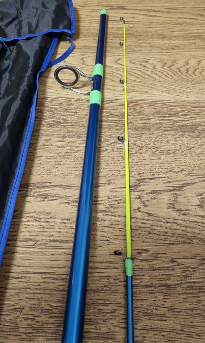 SET 4 Lansete Carbon SAIMINO WHITE AMUR tip Feeder 2,70M 80-200g