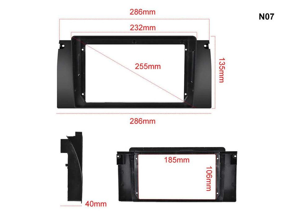 Sistem multimedia cu funcție Bluetooth pentru BMW E39 E53 E38