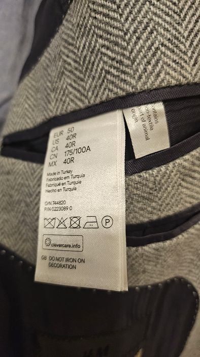 Sacou din stofa, pentru barbati, colectia H&M Premium, marimea 50