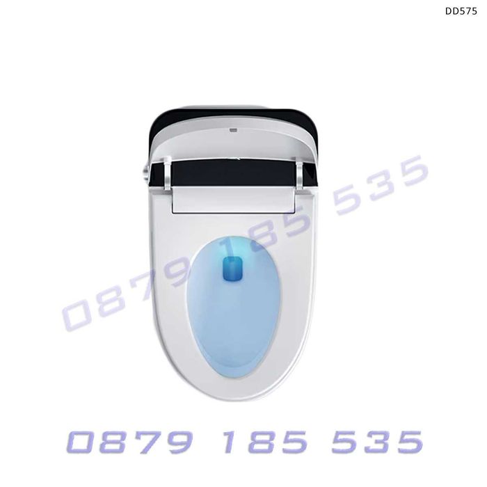 SMART тоалетна бяла черна вградено казанче баня обзавеждане моноблок