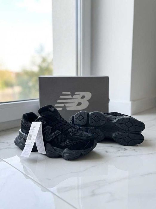 Adidasi NEW Balance 9060 Triple Black - Negru - Full Box