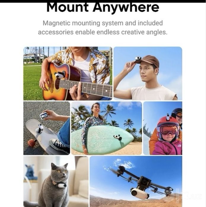 Insta 360 go 3. Action camera. No active
