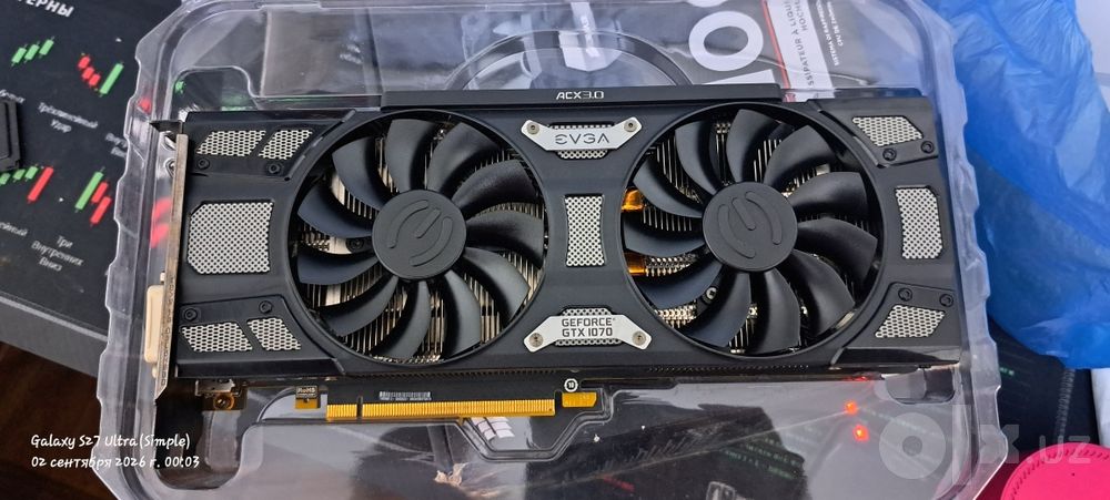 EVGA GTX 1070 8Gb