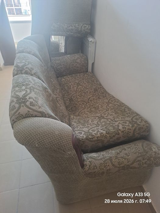 Диван 2 креслосымен
