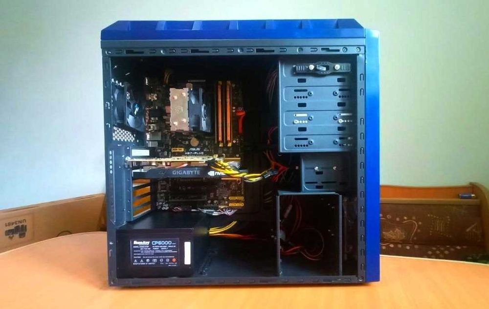 Игровой Core i7 4770, GTX 1660 SUPER, RAM 32, SSD 240, HDD 1500
