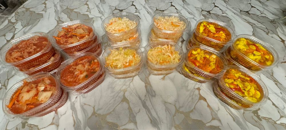 домашие салаты кимчи