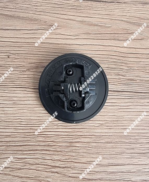 Емблема за Mercedes 57мм черен гланц тип тапа