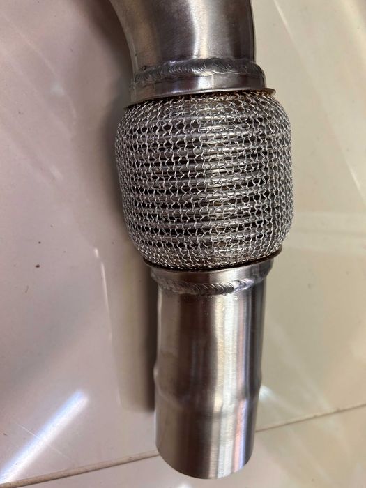 Downpipe Даунпайп BMW E60 525D 530D M57N 218кс 177кс RM motors 112104