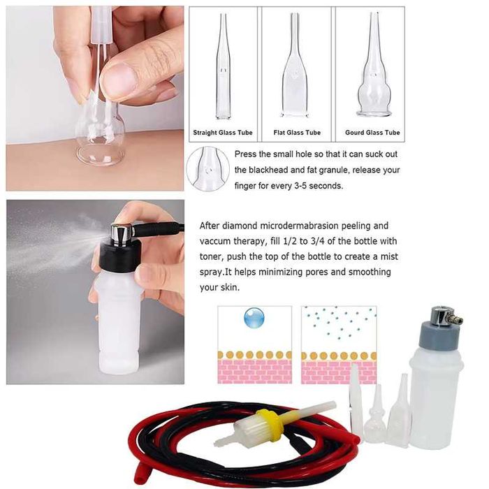 Aparat cosmetic 16 în 1 profesional pentru tratamente faciale + cadou gratuit - Încălzitor de prosoape cu sterilizator UV