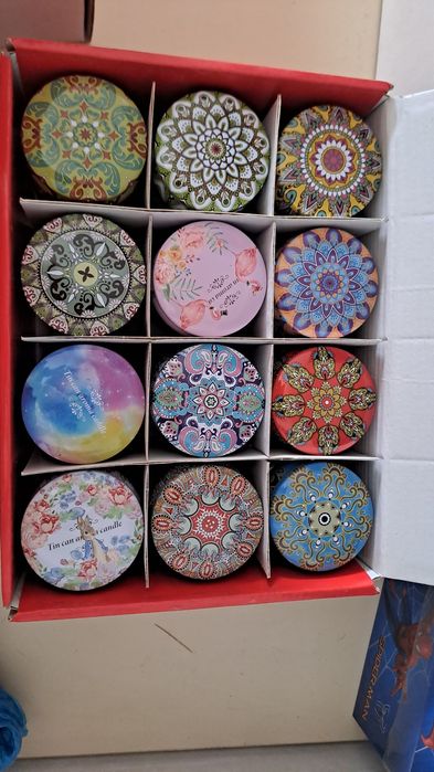 Арома свечи в коробке 24шт