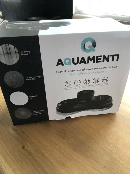 Робот за почистване на прозорци или плоски повърхности Aquamenti