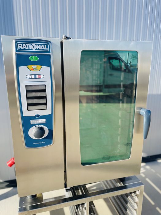 Готварски Конвектомат Rational SCC 101. Самоизмиване. Бг меню.Ново