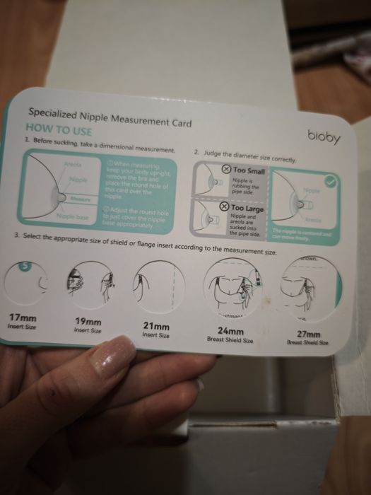 Hands free помпа Bioby Wearable Electric Breast Pump – модел S21