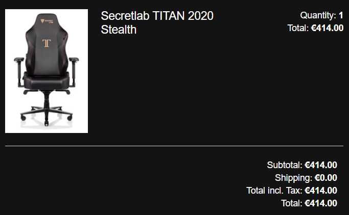Scaun birou Secret Lab Titan