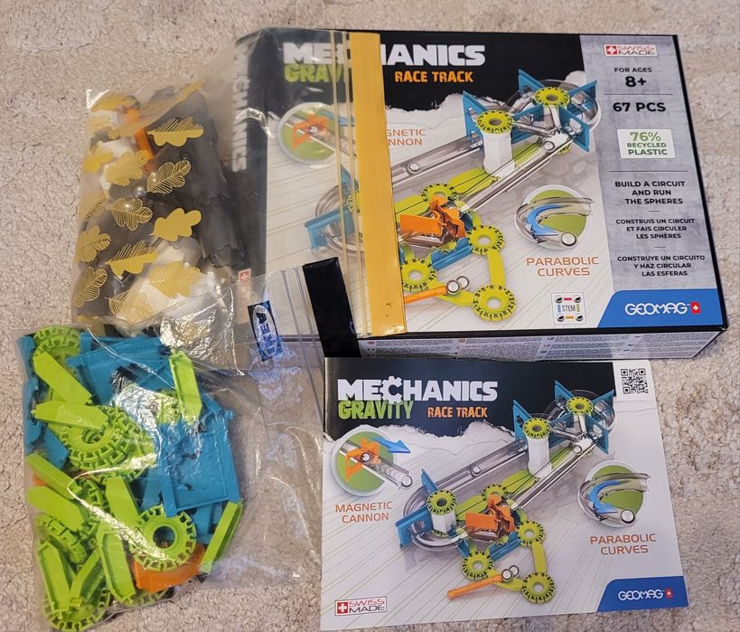 Joc de constructie Geomag, Mechanics Magnetic Gravity Race Track