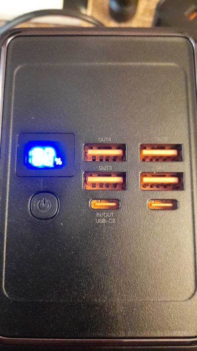 Baterie externa 20000  30000 80000mA powerbank fast charge cu display