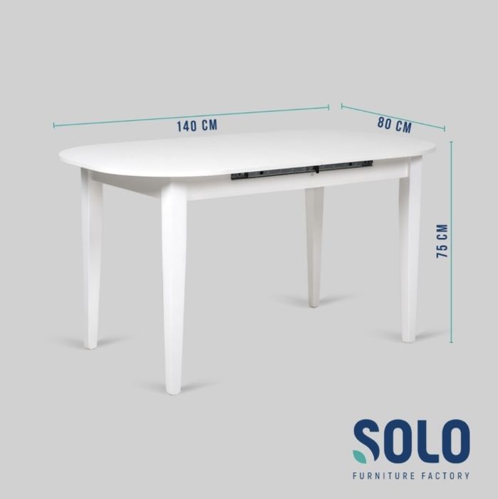 Стол 7МК ЛДСП белый| Фабричный | Павдодар