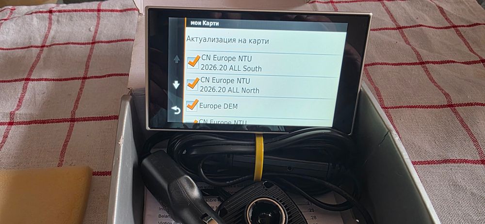 Навигация Garmin Nuvi 3597 LMT с най-новите карти за цяла Европа