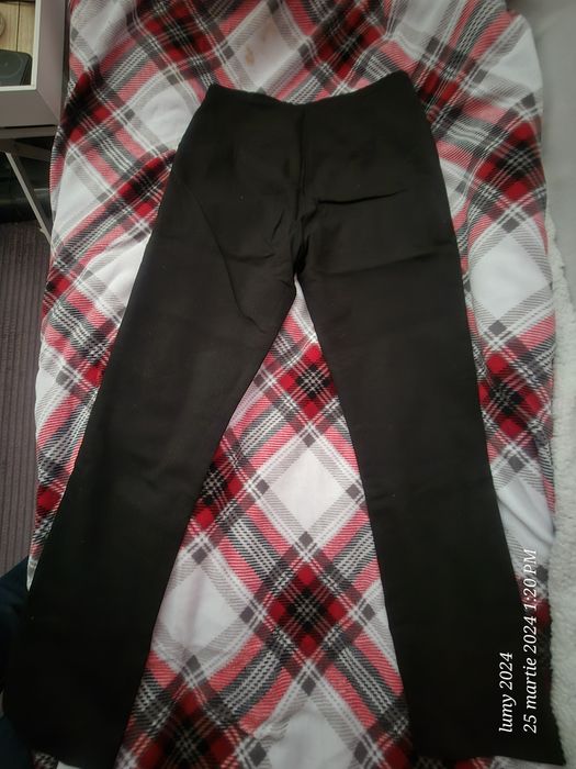Pantalon de dama cu fermoar lateral