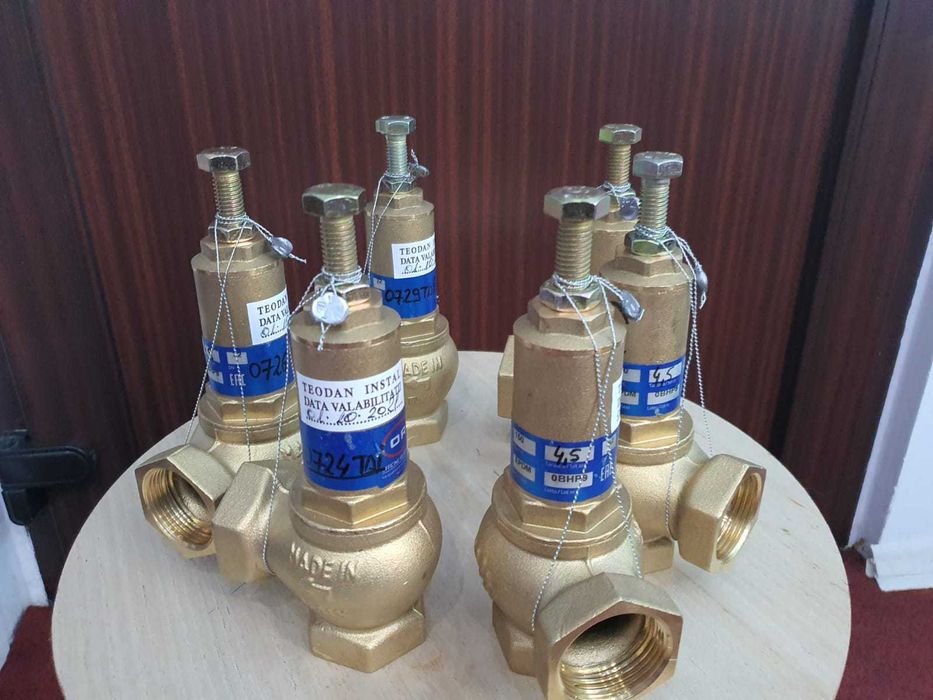 Verificare si autorizare supape de siguranta - anual - stand mobil