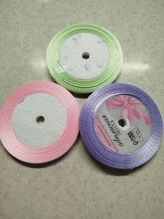Лента атласная декоративная