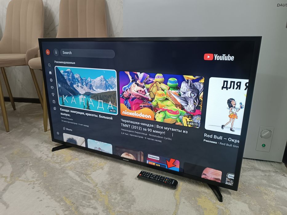 Телевизор SAMSUNG 43" Смарт ТВ Tizen.