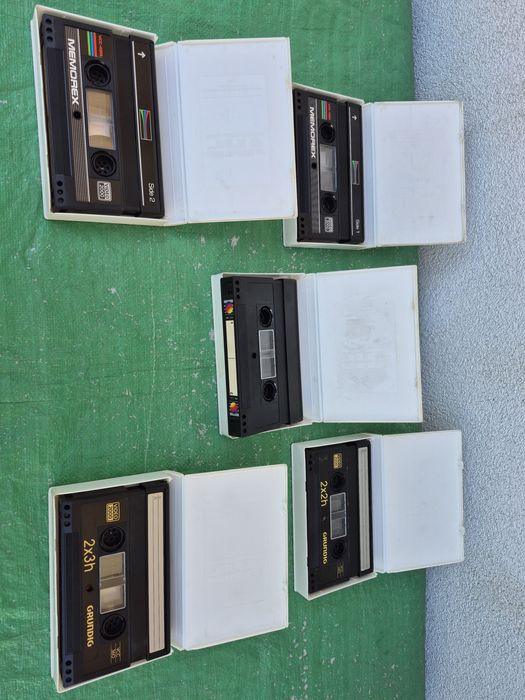 Vând 5 casete video 2000 VCC originale Grundig, Siemens, Sony 120,240,