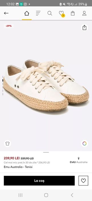 Tenesi espadrile Emu Australia