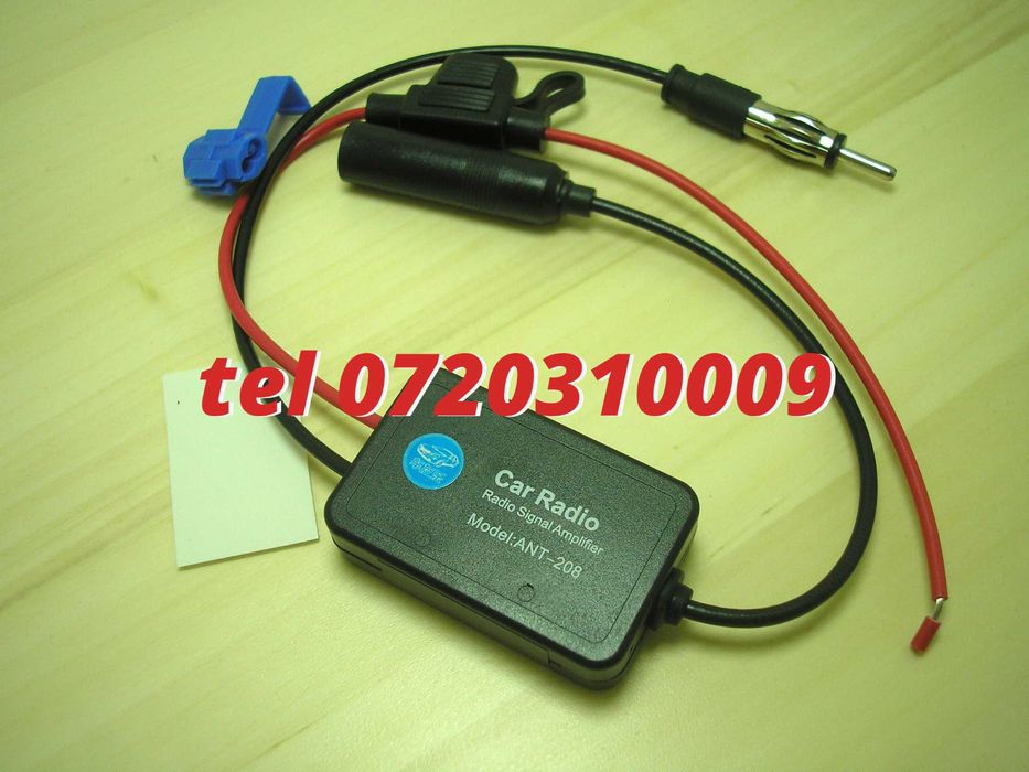 Amplificator Pentru Semnal Antena Radio, Auto Camioane Etc Fm 12V
