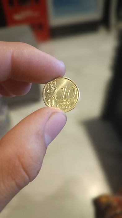 IItaliya puli 10 EURO SENT kolleksiya uchun