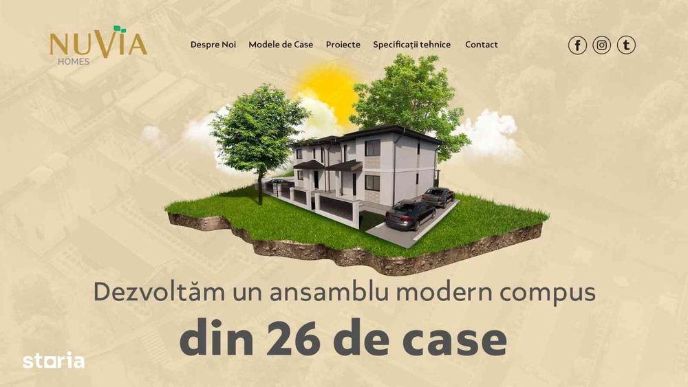 Casa Horpaz P+E- 4 camere+2 bai- 170.000 eur TVA inclus