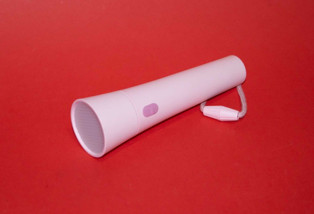 Lalarma Flashlight Rosa Премиум LED Фенерче USB-C Като Ново Розово Акумулаторно