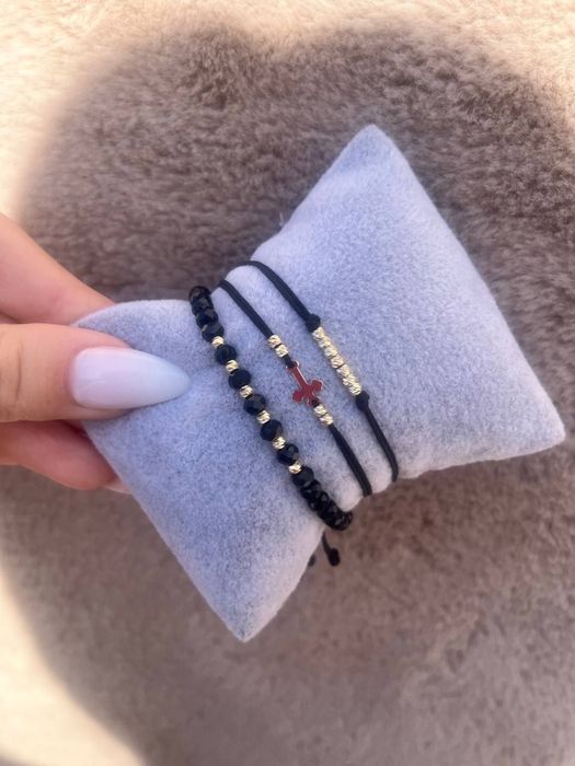 Set 3 bratari cu aur 14K