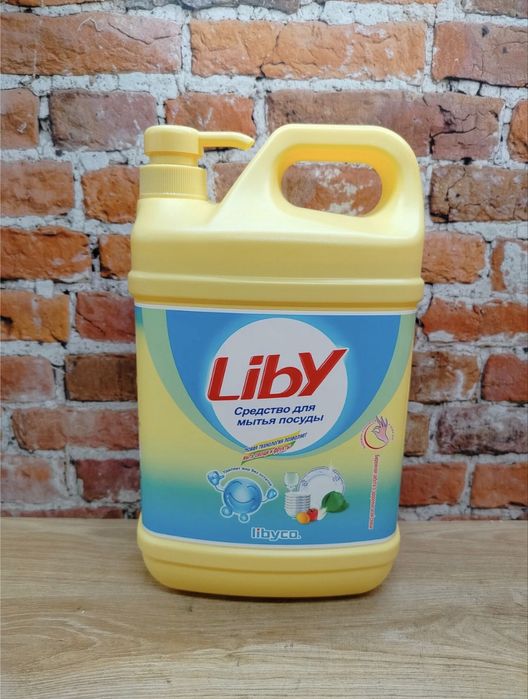 Liby — мощное средство для мытья посуды 1.5 литра
