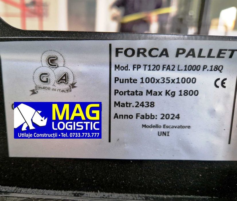 furci paleti mini incarcator NOI
