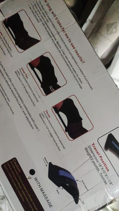 Массажер мостик для спины