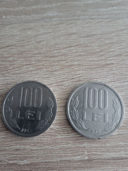 Monede vechi de 100 lei