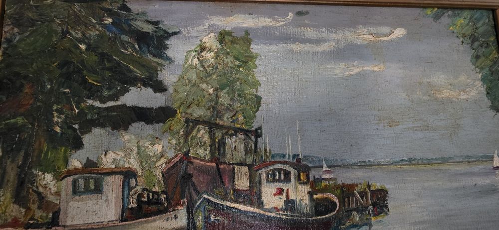 Tablou marina semnata Negel sau Negely ??