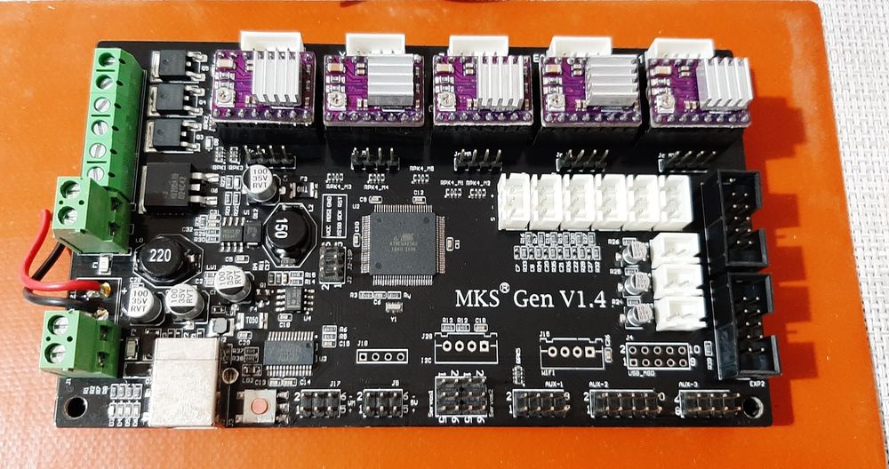 Imprimanta 3D MKS V1.4 driver stepper
