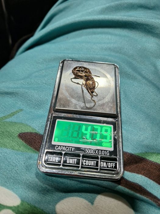 Cercei vechi din aur14k