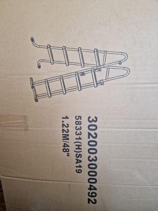 Продам бескаркасный бассейн размер 4,57×1,22
