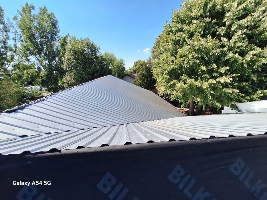 Montaj Panouri sandwich, accesorii hale metalice, Montaj tabla cutata